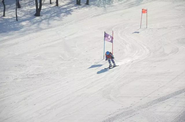 吉林省大眾高山大回轉滑雪挑戰賽圓滿落幕