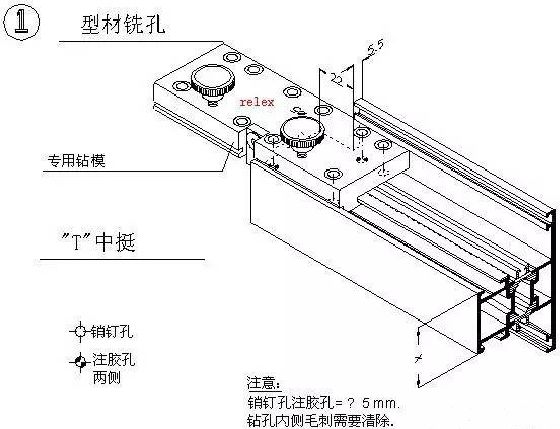 断桥铝门窗制作全过程图片