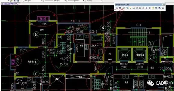 衛浴器具,室內的傢俱,不僅導圖用不上,還使cad圖紙看這繁亂,在天正cad