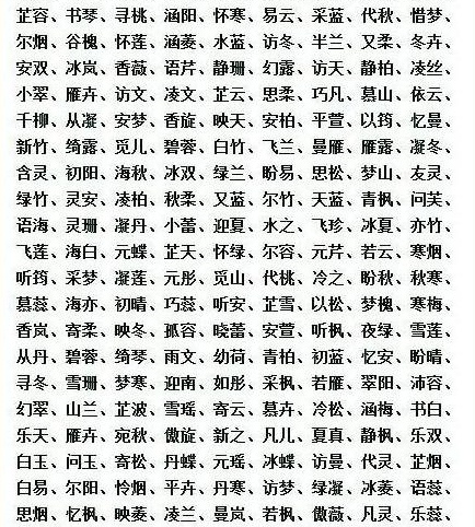 名字不只是代號取不好有可能會影響一生附寶寶取名大全