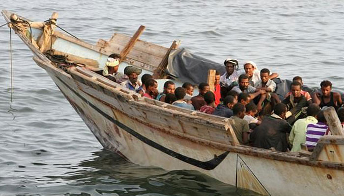也门动乱非洲偷渡船只沉没至少30人死亡