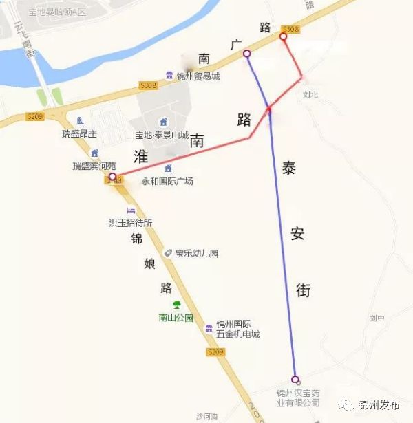 凌海市102线南移线路图图片