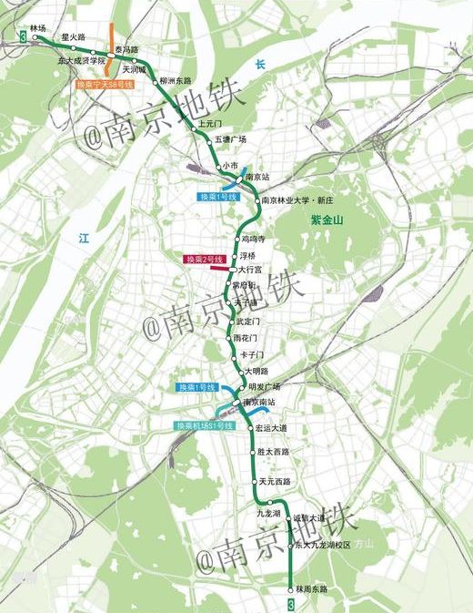 20條南京地鐵「首末班車時刻表」,果斷收藏!