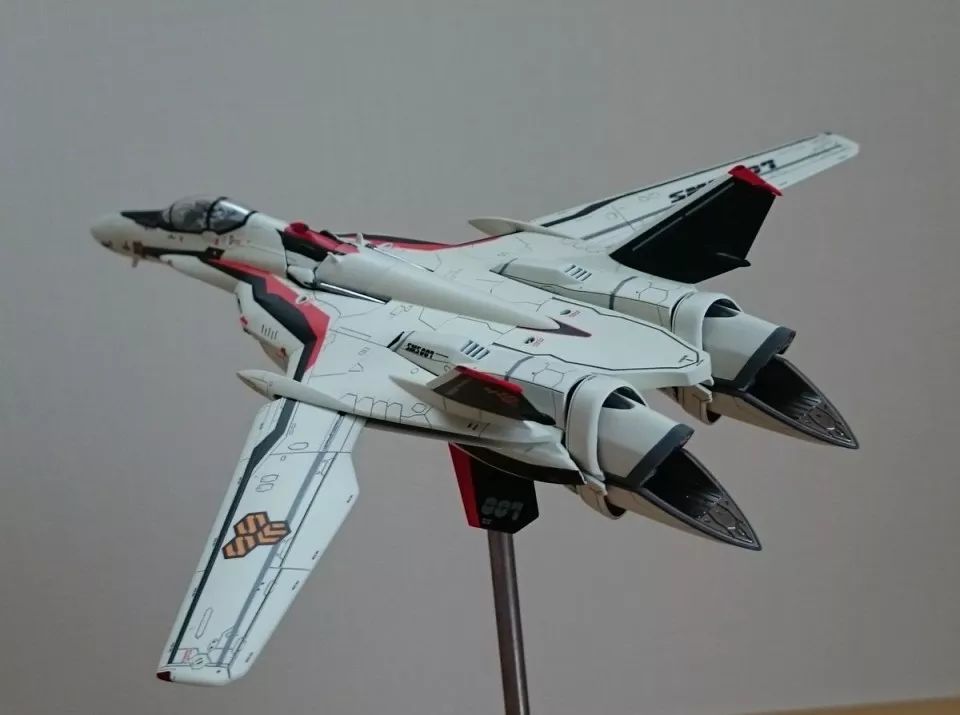 【模玩作品赏析】1/72 vf-25f 弥赛亚(早乙女有人机)