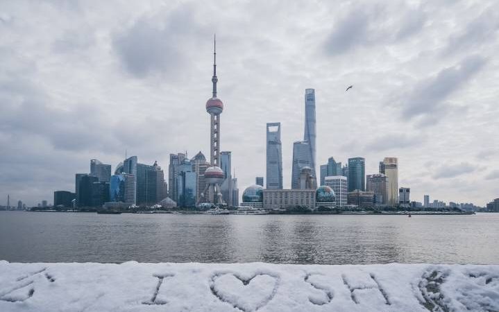 同时也是难得一见的外滩雪景上 海敦煌,西藏,雪乡,贵州上海,苏州,南京