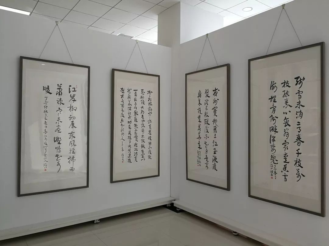 文心墨韵徐福山诗词书法作品展在山东东营隆重开幕