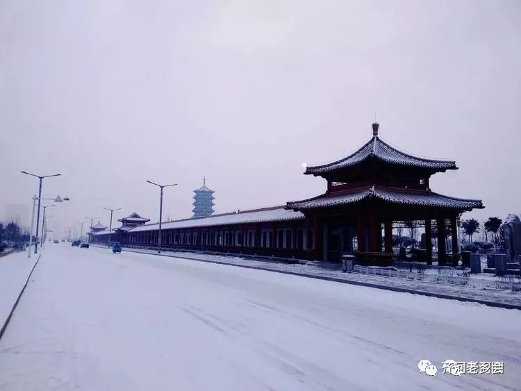 美爆了!雪後的大齊河,雪後的大清河