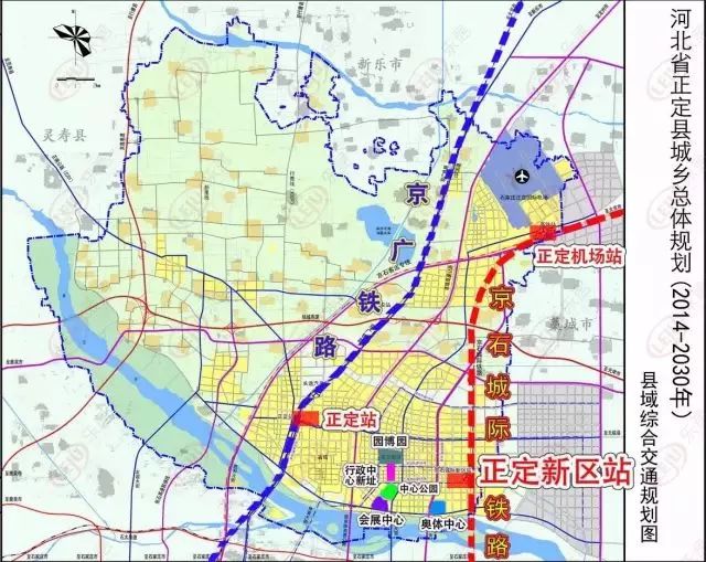 石家庄四环规划图2020图片