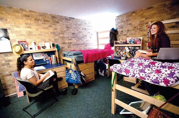 美国大学宿舍真实生活图片