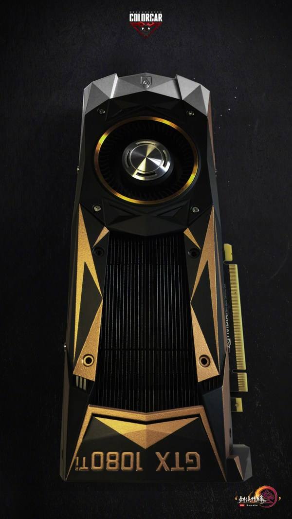 nvidia採用跑車設計!打造《劍網3》定製版gtx 1080ti