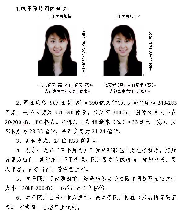 (中国护照证件照片标准)