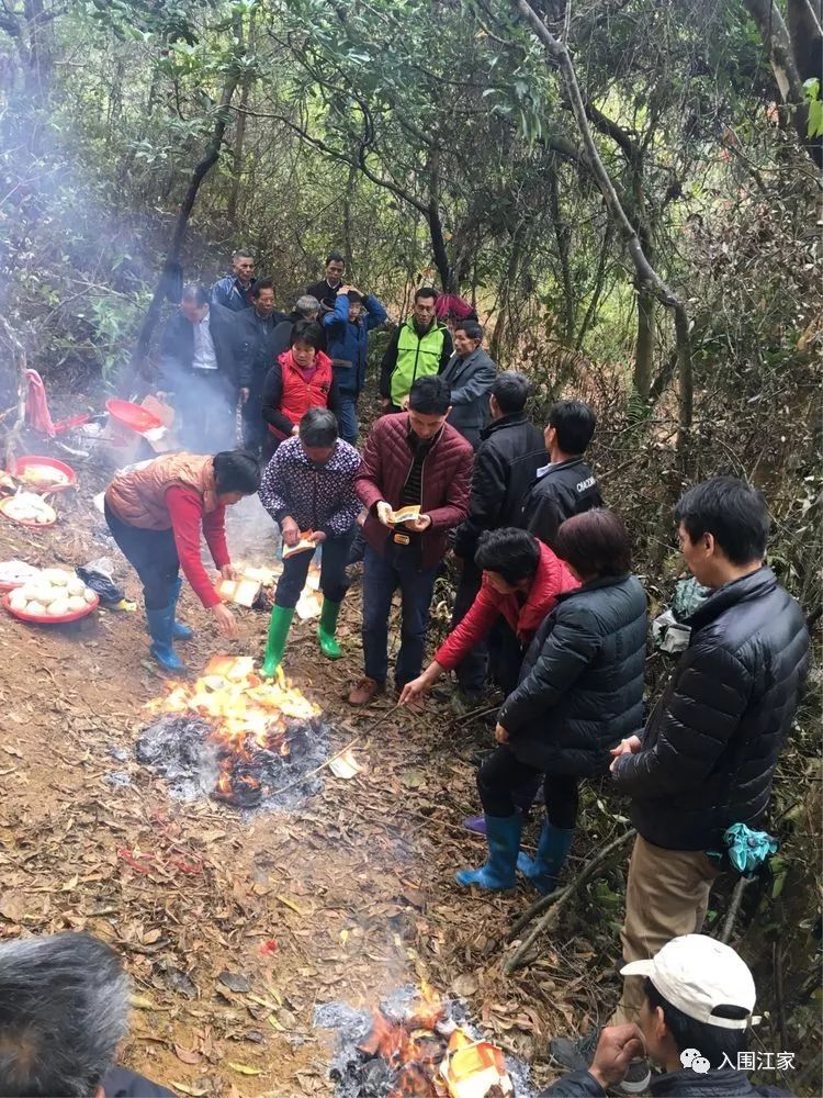 上山祭祖照片图片