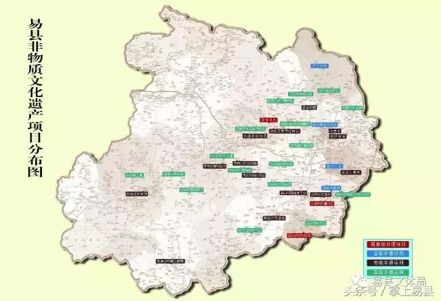 易县地图 乡村图片