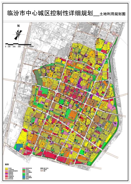 临汾市2035年规划图图片