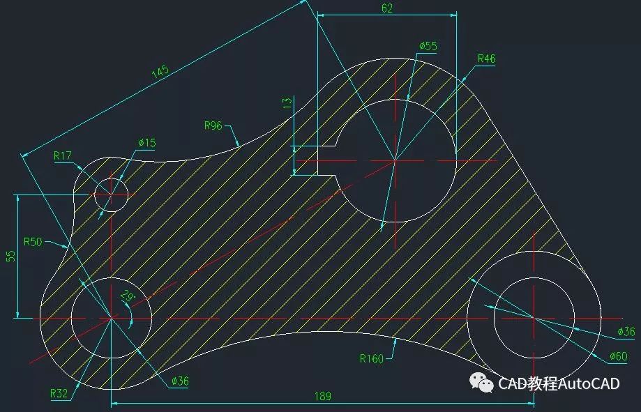 cad二维案例详细讲解视频教程之集合【autocad教程】