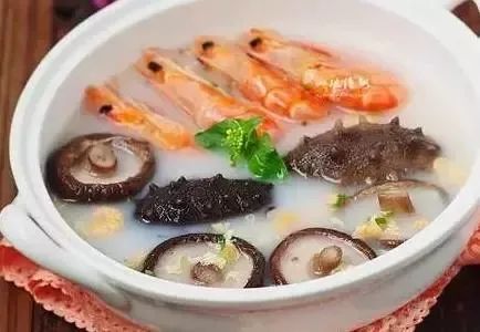 鮮奶蝦海參湯