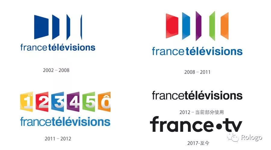 法国电视台及其各电视频道启用新台标