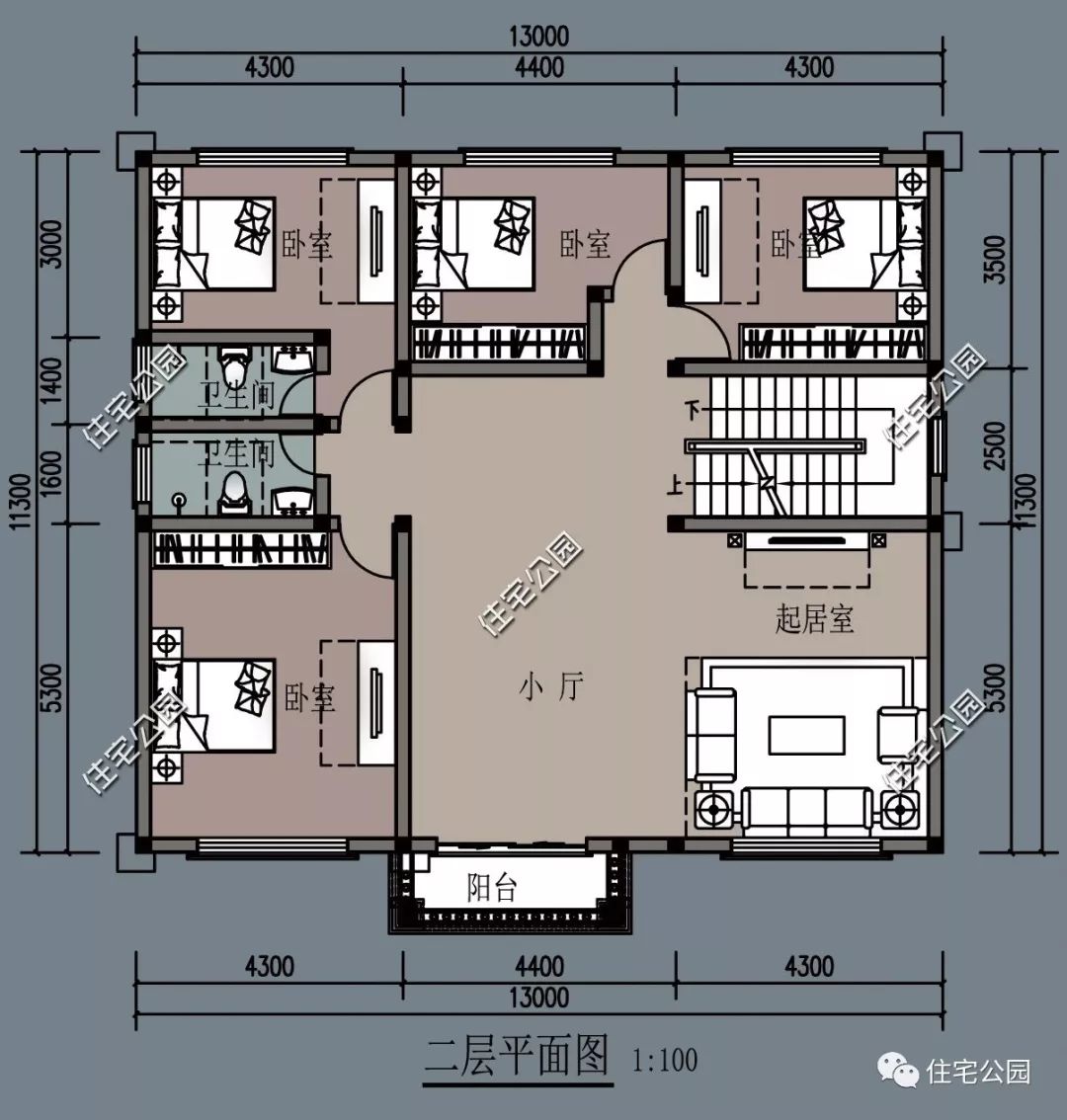 11x13米别墅,小宅地也能建大欧式(全图 预算 视频展示)