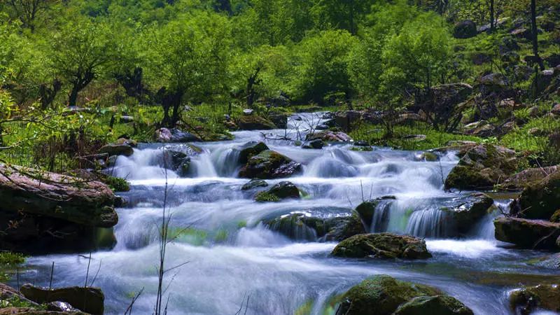 大明鎮內的世外桃源山清水秀賽江南