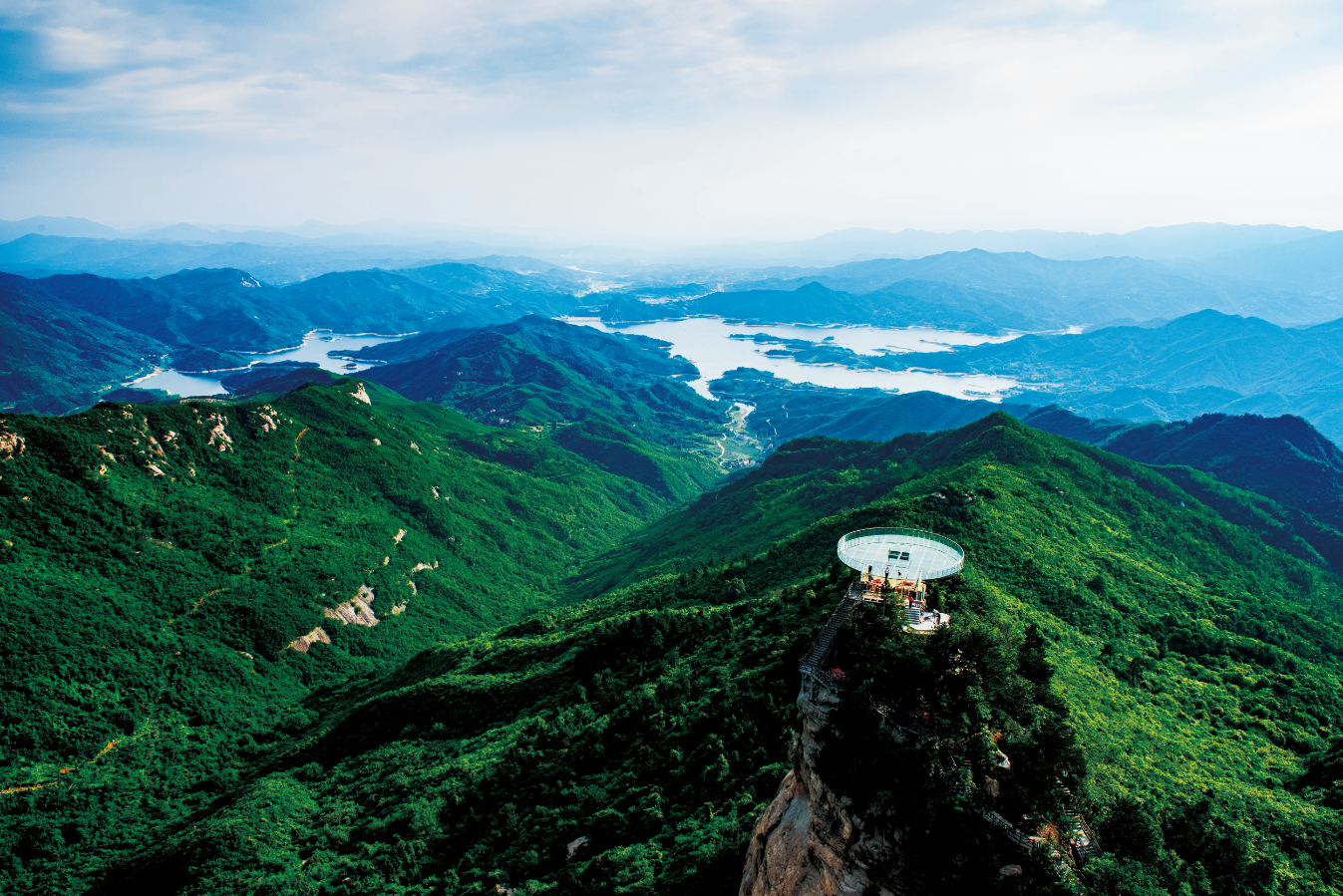 叶县黄柏山风景旅游图片