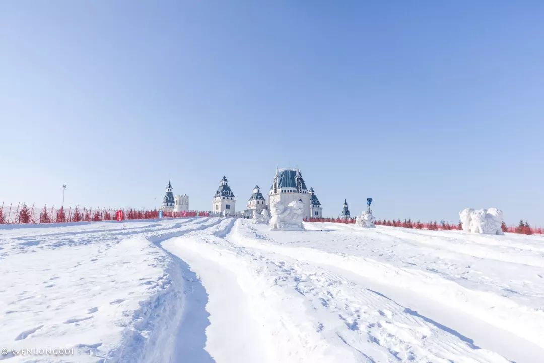 这个北欧风情的冰雪世界有全球最大的冰滑梯