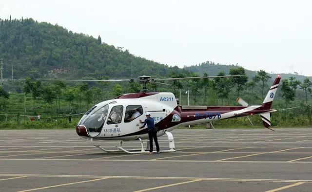 丽江白沙直升机场图片
