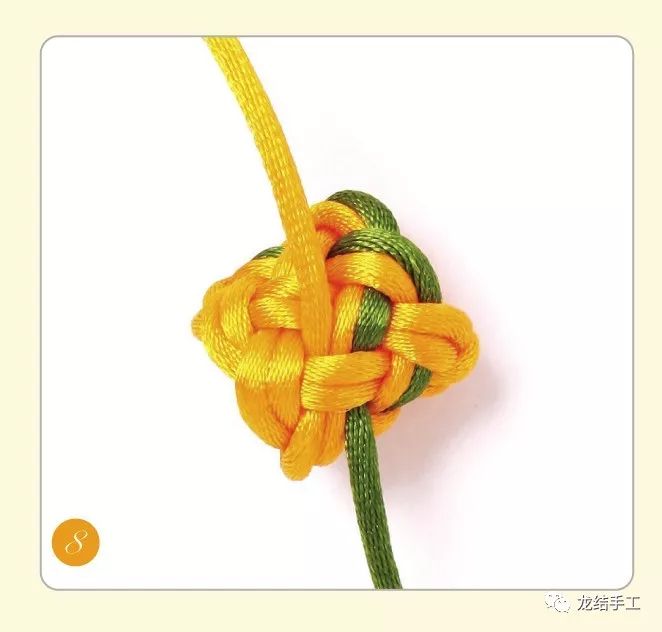 菠萝结编法图片