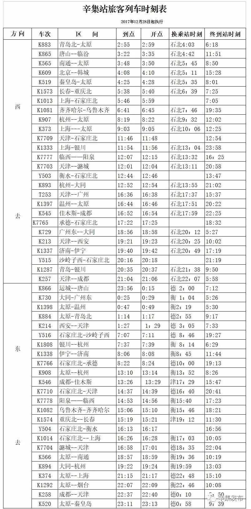 3路 火車站--辛集南站