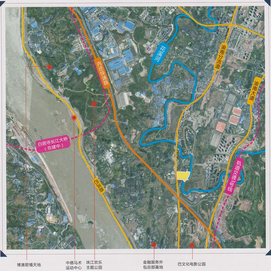 重庆龙洲湾未来规划图图片