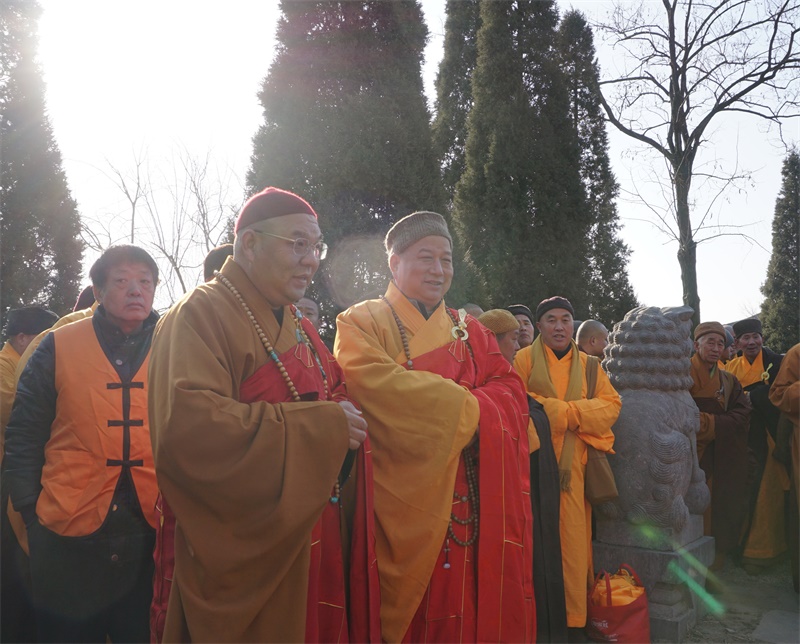 開封大相國寺:紀念淨嚴老法師圓寂27週年法會