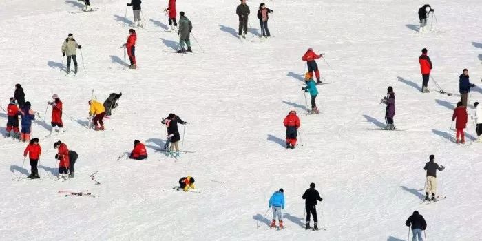 洹水湾滑雪场图片