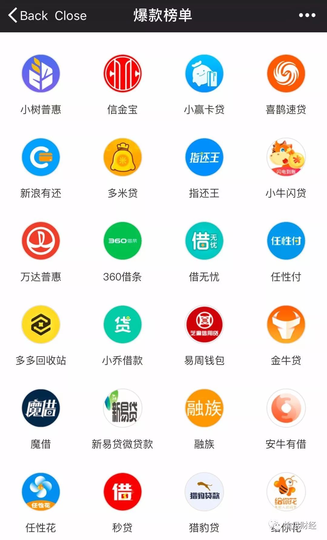 网贷图标大全图片