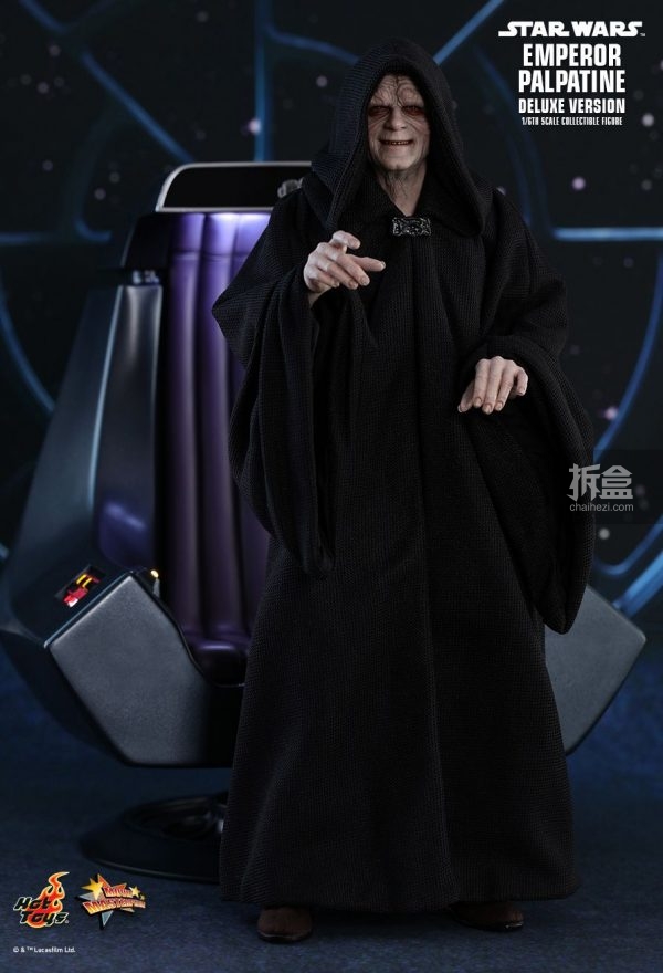 hottoys星球大战6绝地归来银河帝国皇帝希夫61帕尔帕廷emperor