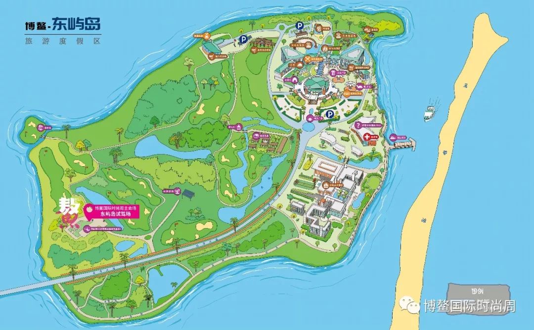 琼海市旅游景点地图图片