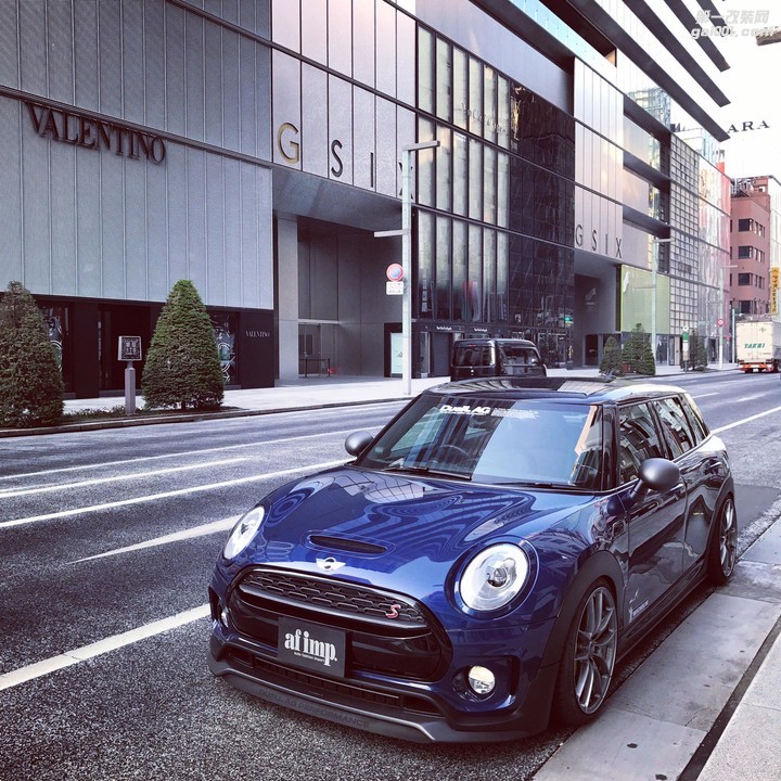 mini clubman改装amg排气和车身套件