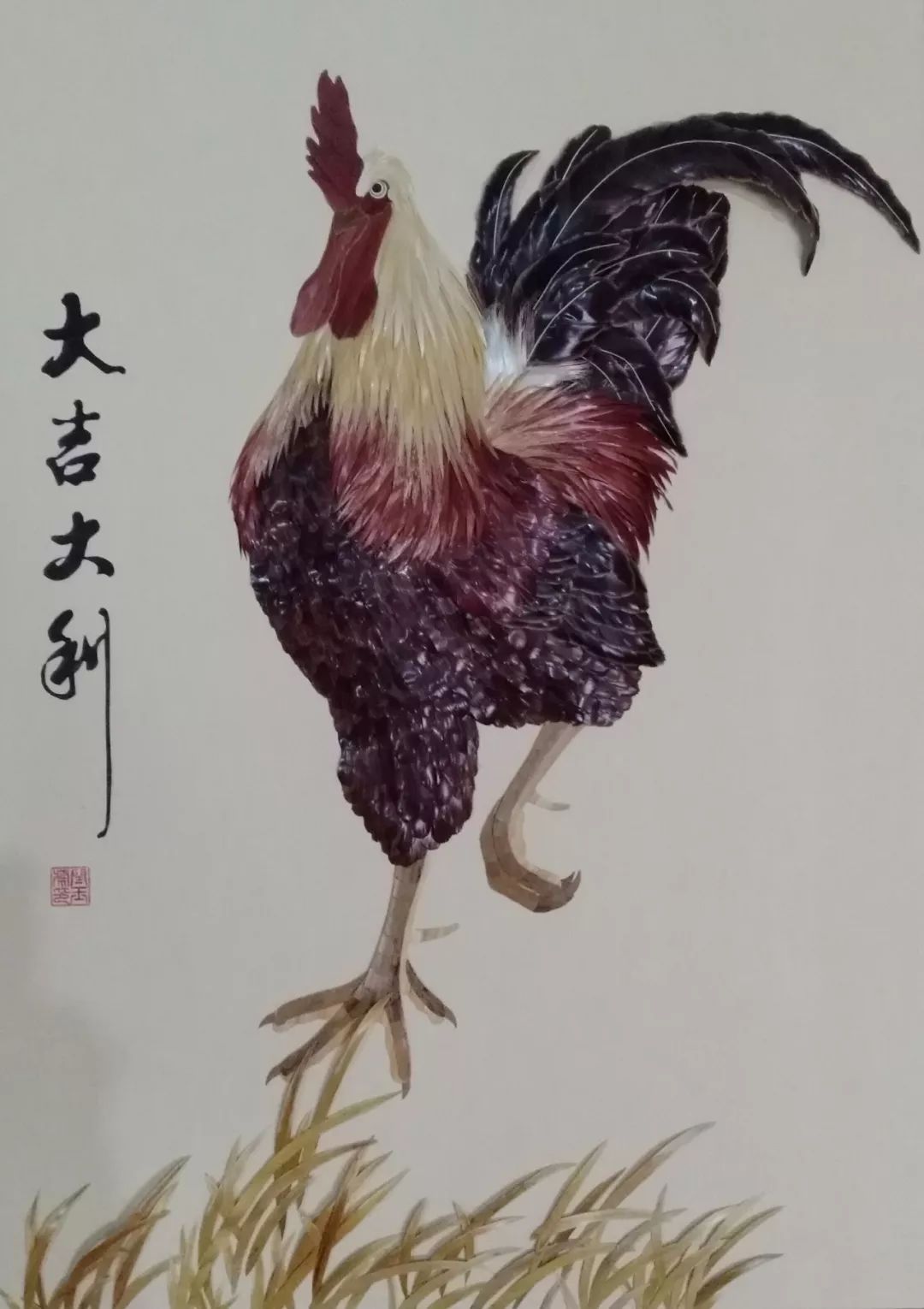 第二届郑东花卉非遗艺术节—秫秸画