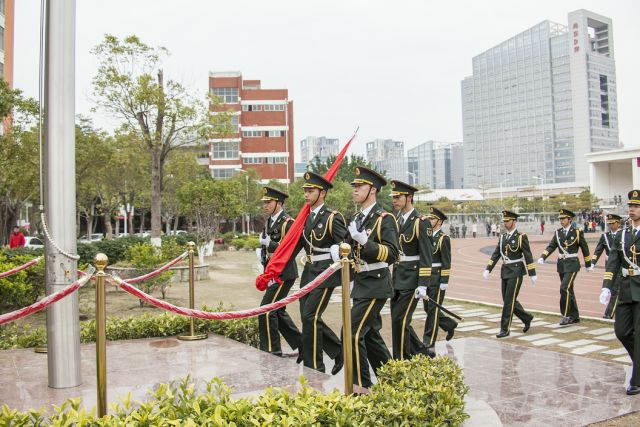 泉州洛江区军训基地图片