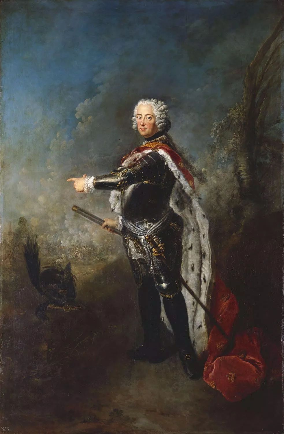 腓特烈大帝(腓特烈二世)于1740年继承王位,当时神圣罗马帝国皇帝查理
