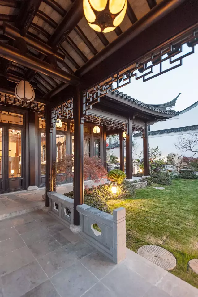 中式庭院是中国人千百年来的理想居所有宅子有院子才