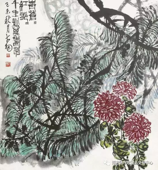 陈大羽花鸟画多少钱一平尺