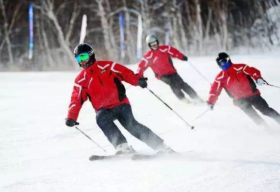 博山山外山滑雪场图片