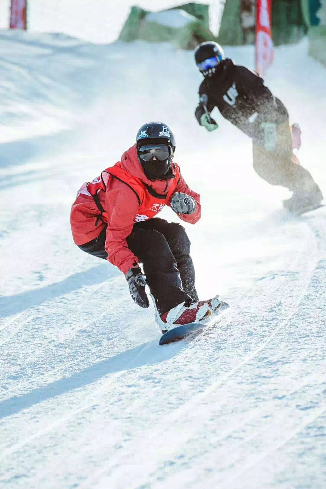 太白山鳌山滑雪场图片