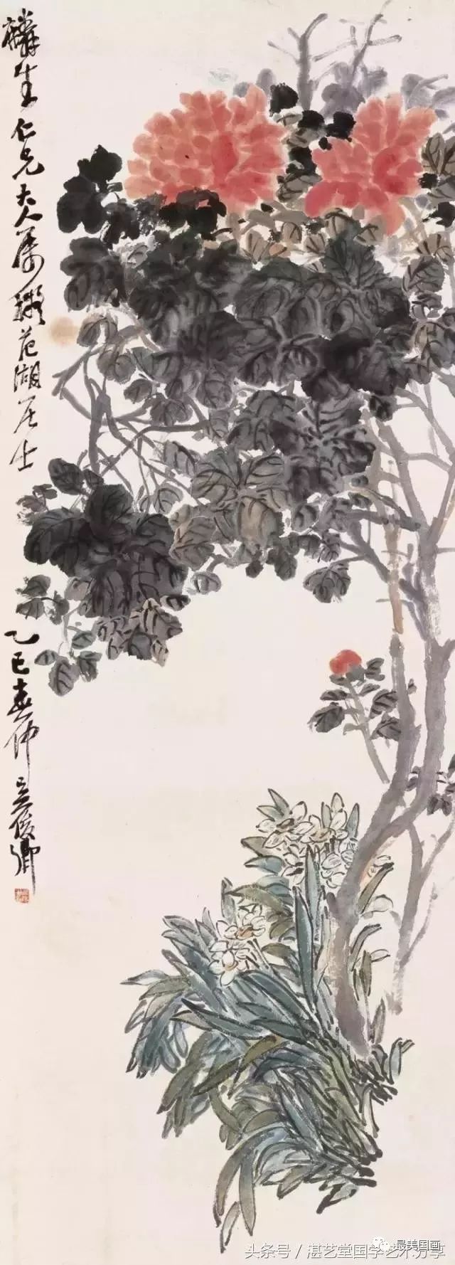 吴昌硕花鸟画代表作图片