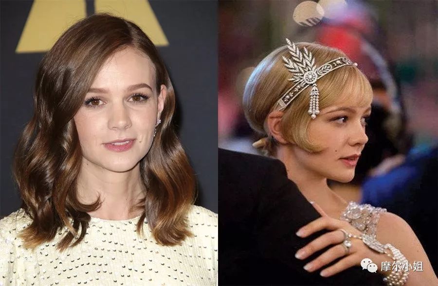 她在《了不起的盖兹比》里饰演的女主就留着一头金色的复古短发,女人