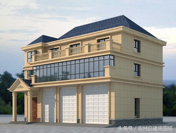 60万建商铺,带门面的农村自建房,也能建的和别墅一样