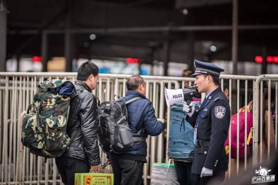 回家!十年后的广州春运,除了拥挤还有无数的感动!