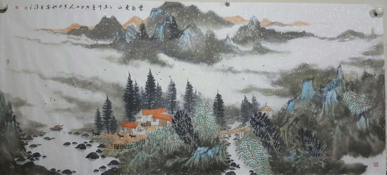 刘国恩作品欣赏大家风范