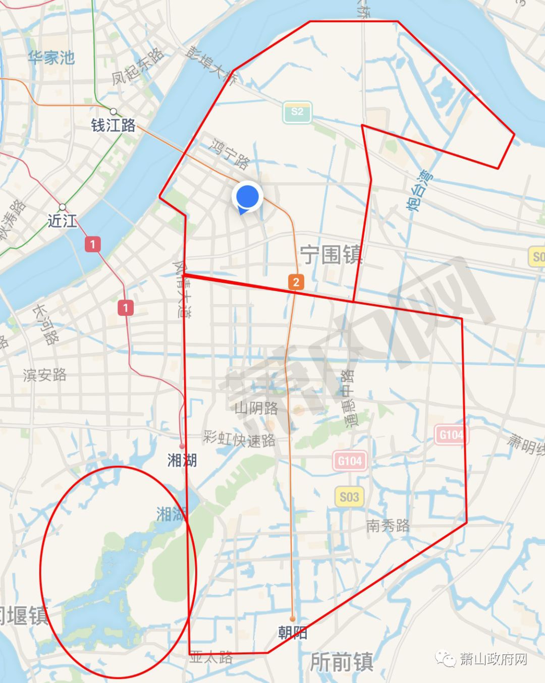 宁围街道地图图片