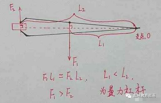 镊子杠杆原理示意图图片