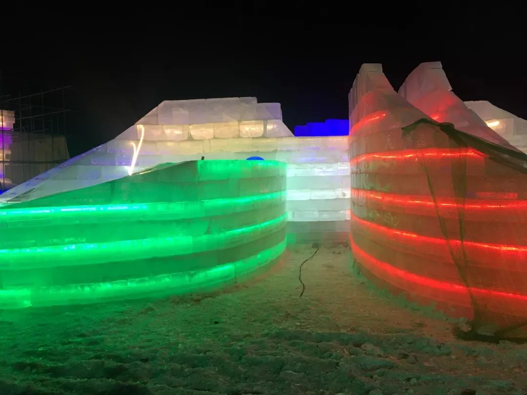 银川横城冰雕具体位置图片